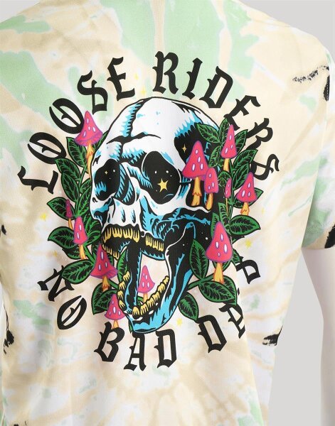 Loose Riders Biker Jersey No Bad Days Tan Shortsleeve S