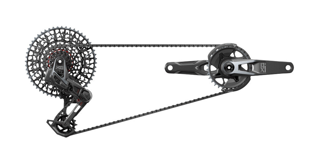 Sram X0 T-Type Eagle AXS V2 Schaltgruppenset 175mm