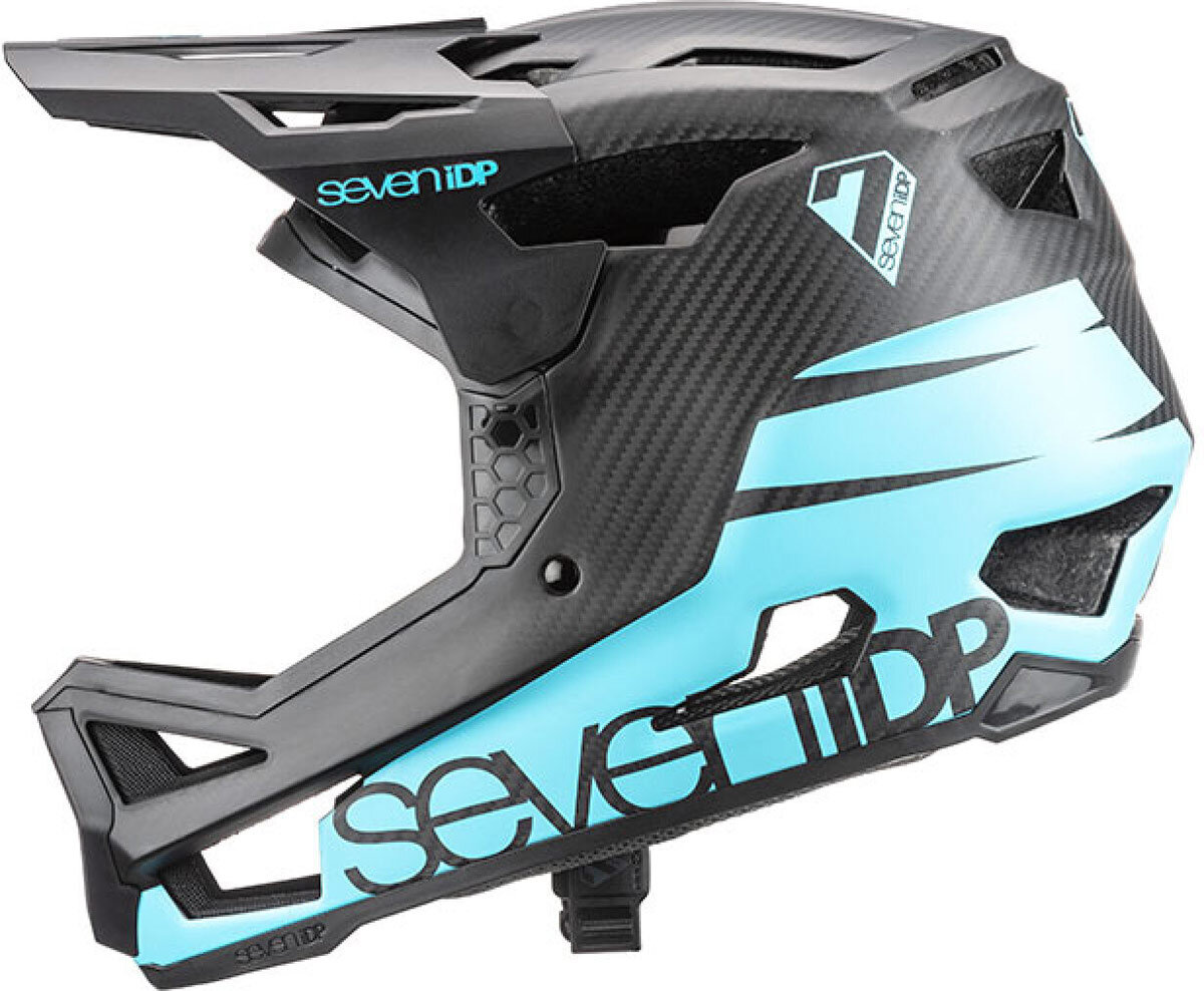 7iDP Project 23 Carbon Helm BMX/DH/Enduro schwarz/blau