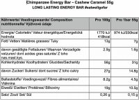Chimpanzee Energie-Riegel Cashew-Karamel
