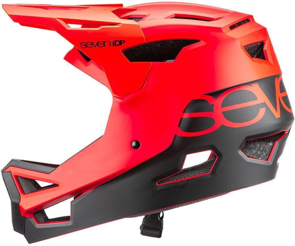 7iDP Project 23 ABS Helm BMX/DH/Enduro schwarz/rot