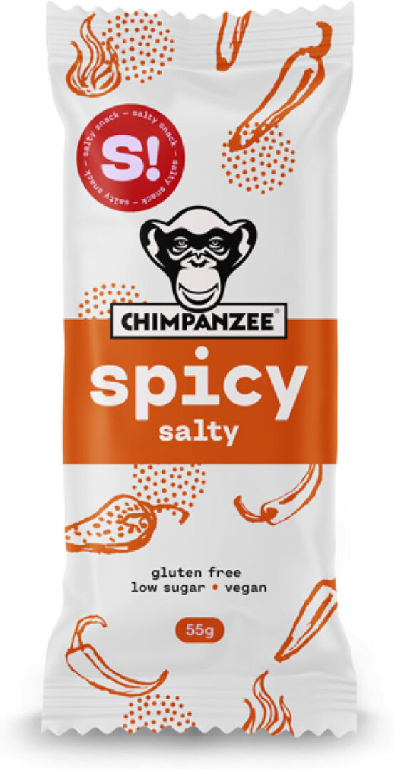 Chimpanzee Salty Energie-Riegel Spicy