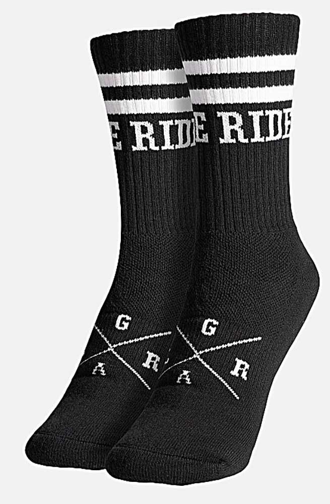 Loose Riders Socken Stripes B&W