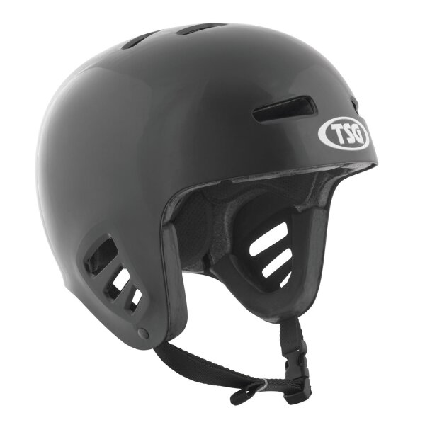 TSG Dawn Flex Solid Color Black BMX-Helm