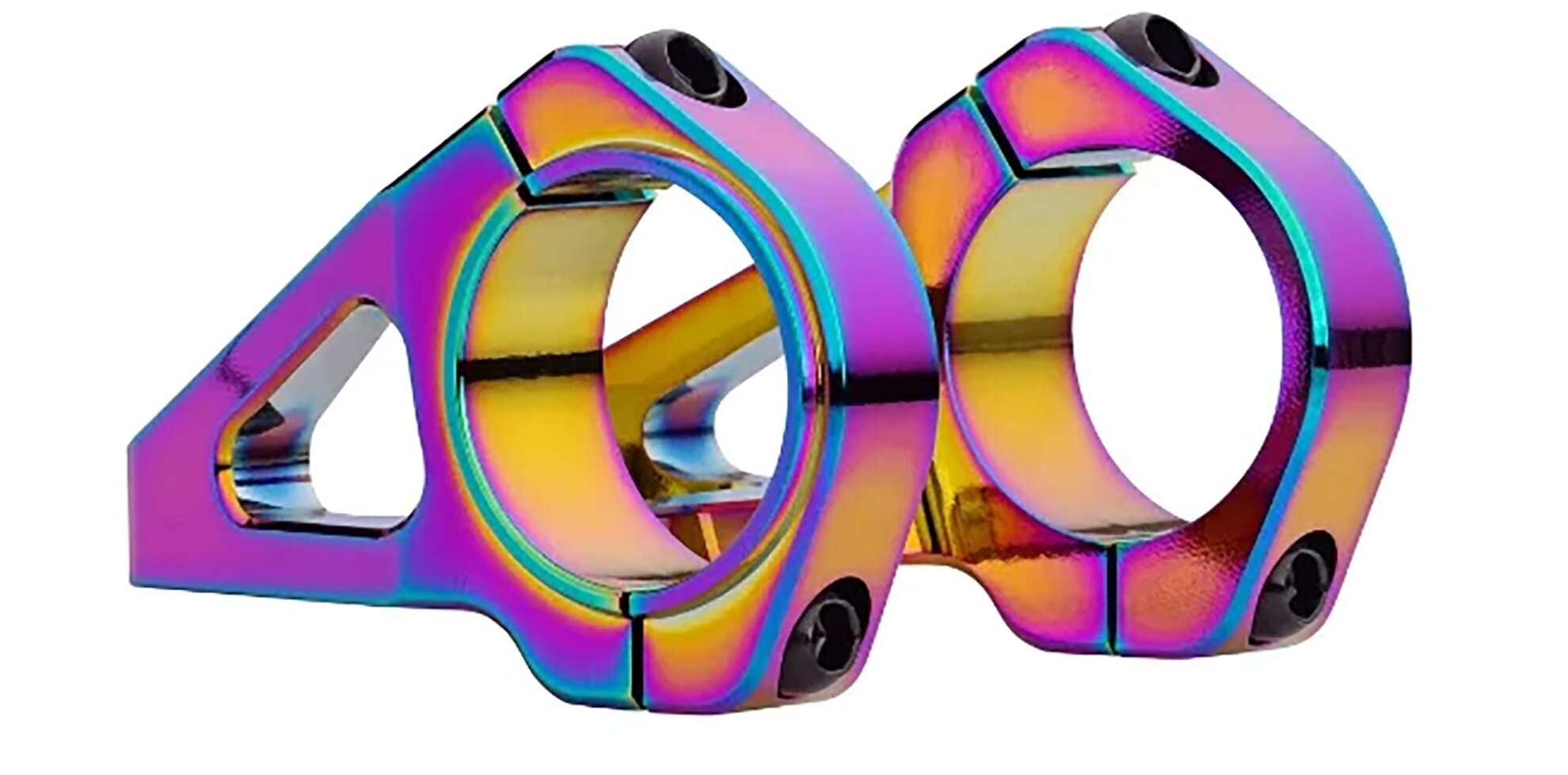 TITLE DM1 DH-MTB-Vorbau 46mm oilslick Ø 35mm / 20mm