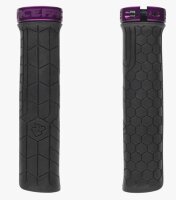 Raceface Getta Grip MTB-Lock-on-Griffe 33mm Schwarz / Purple