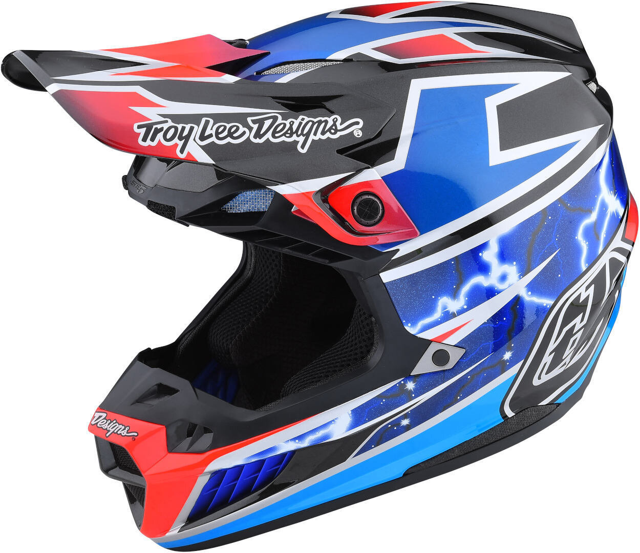 Troy Lee Designs SE5 ECE Composite MIPS MX-Helm Lightning...