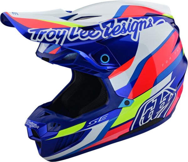 Troy Lee Designs SE5 ECE Composite MIPS MX-Helm Omega Blue