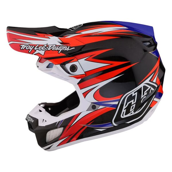 Troy Lee Designs SE5 ECE Composite MIPS MX-Helm Inferno Red