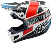 Troy Lee Designs SE5 ECE Composite MIPS MX-Helm Team white/black