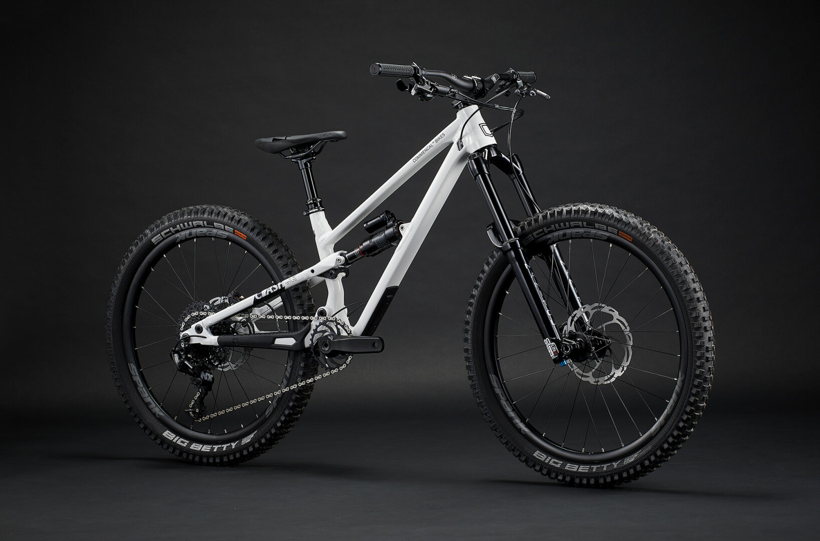 Commencal Clash 24 V2 Pure White