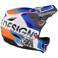 Troy Lee Designs D4 MIPS Composite Qulifier White/Blue DH-Helm