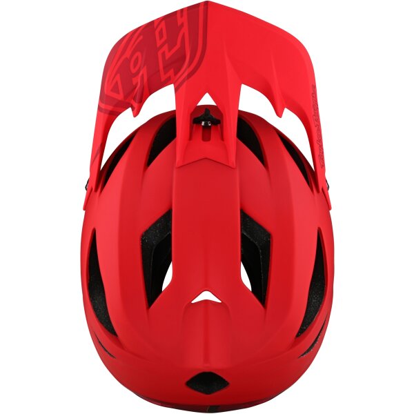 Troy Lee Designs Stage MIPS Signature red Enduro-Helm