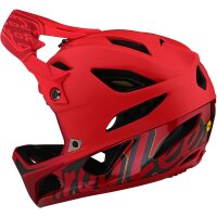 Troy Lee Designs Stage MIPS Signature red Enduro-Helm