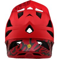 Troy Lee Designs Stage MIPS Signature red Enduro-Helm