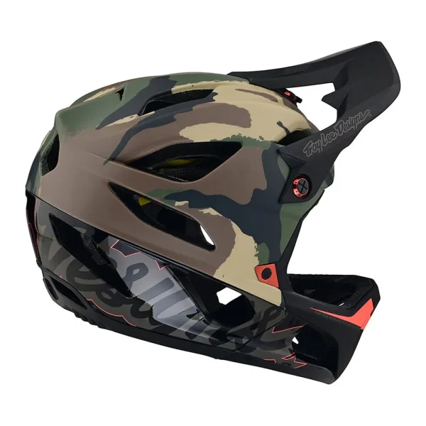 Troy Lee Designs Stage MIPS Signature camo Enduro-Helm