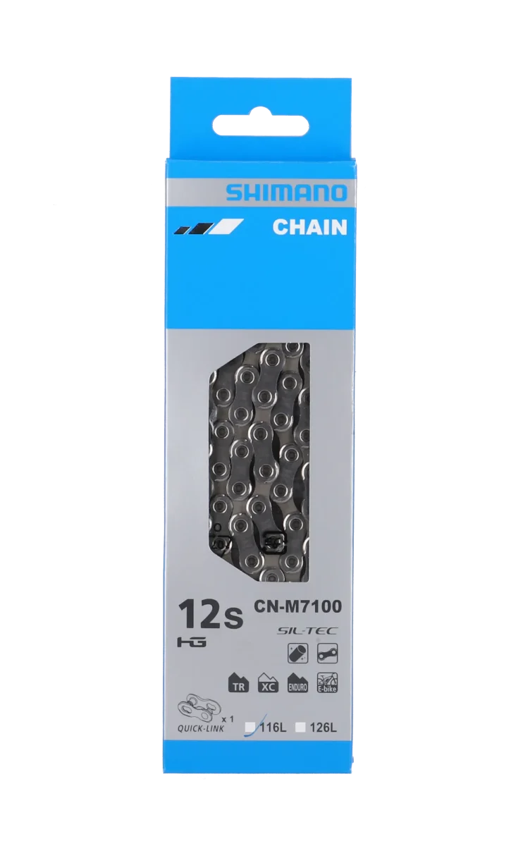 Shimano Schaltungskette M 7100 12-fach silber 116 Glieder