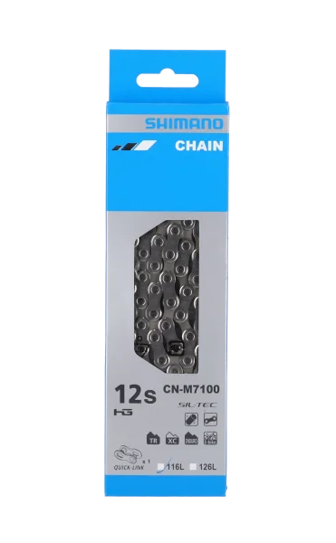 Shimano Schaltungskette M 7100 12-fach silber 116 Glieder