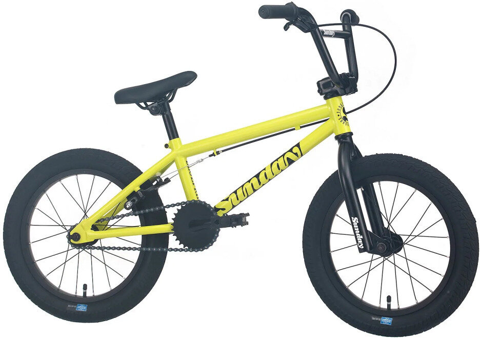 Sunday Blueprint 16 Kids-BMX Yellow