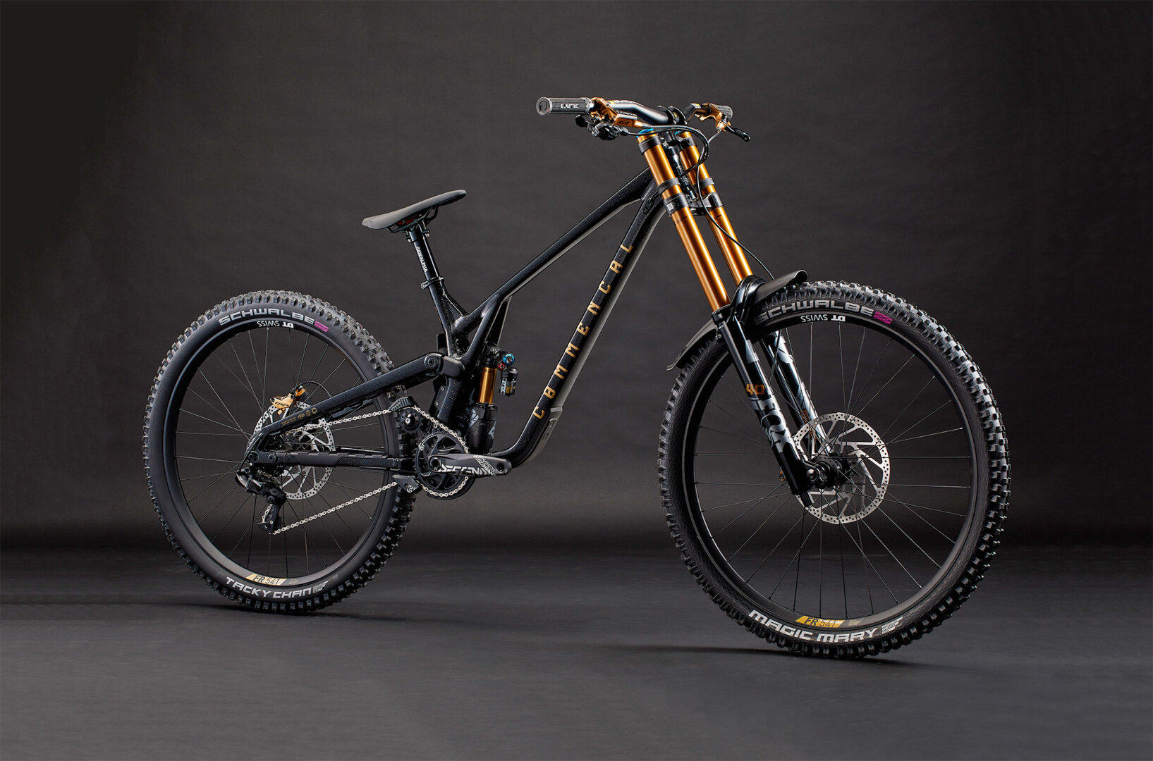 Commencal Supreme DH V5 Signature LTD Glittery Black