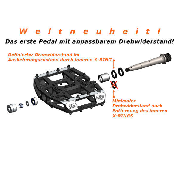 Tatze Mc-Air Titan Plattform-Pedal