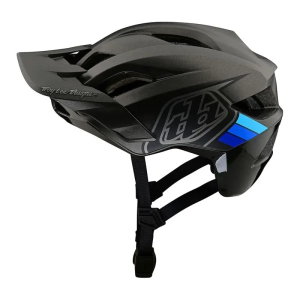 Troy Lee Designs Flowline SE MIPS MTB-Helm Badge Charcoal/Gray