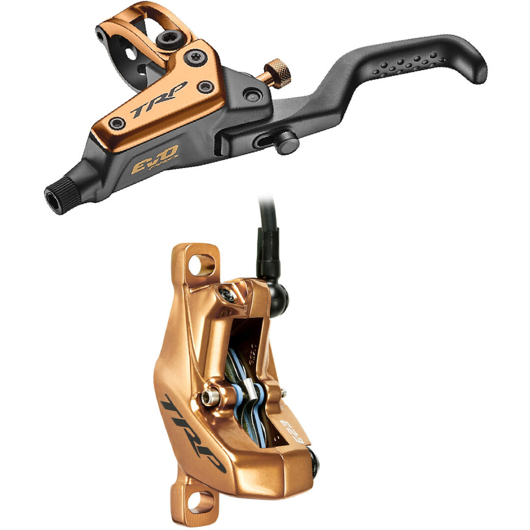 TRP DH-R EVO Pro HD-M9040 MTB Scheibenbremse gold Rechts