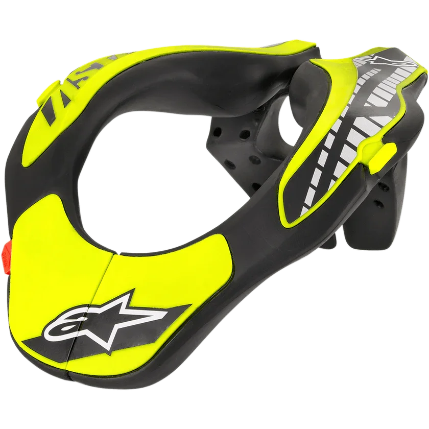 Alpinestars Youth Neck Support black-yellow