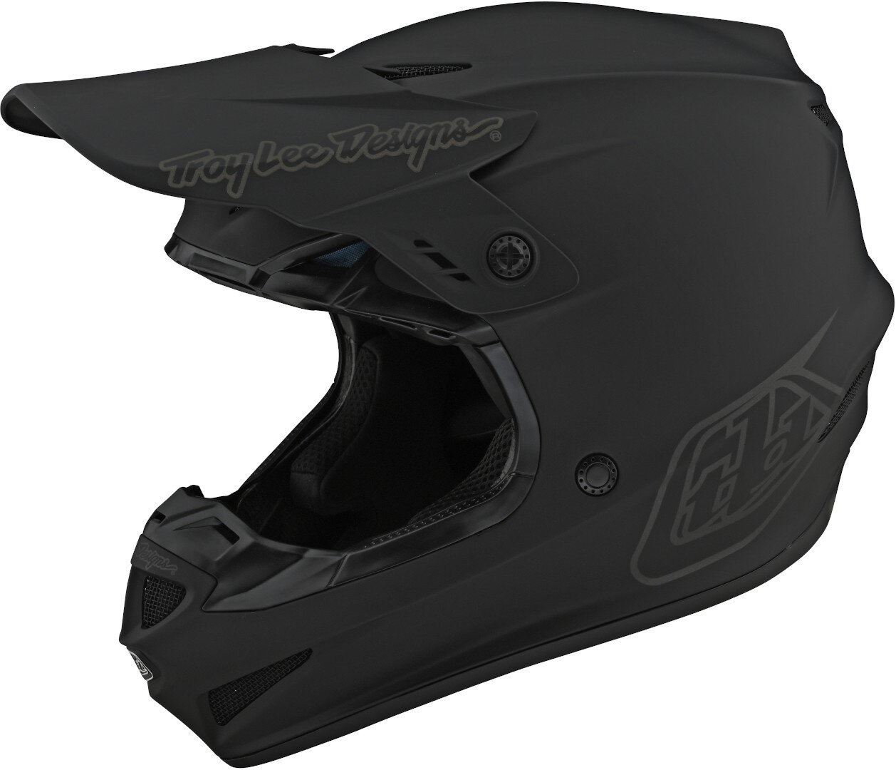 Troy Lee Designs GP Mono black MX-Helm