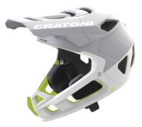CRATONI Fullface MTB-Helm Interceptor 2.0 weiss