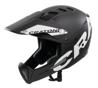 Cratoni Shakedown Fullface-MTB-Helm schwarz