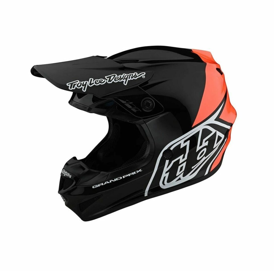 Troy Lee Designs GP Block MX-Helm Youth black-orange