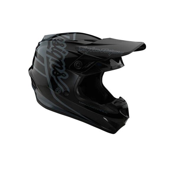 Troy Lee Designs GP Silhouette Kinder MX-Helm black-gray...
