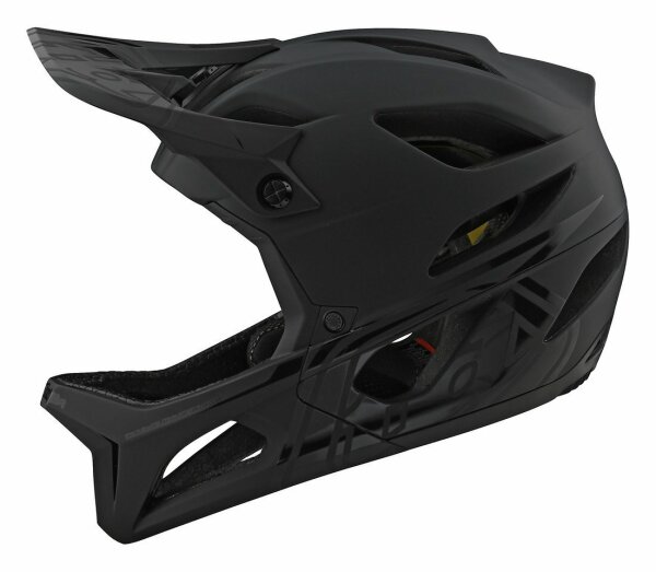 Troy Lee Designs Stage MIPS Stealth-midnight  MTB-Helm XS/S