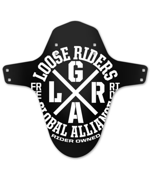 Loose Riders Mudguard Alliance White