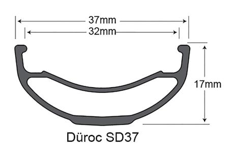 Sunringle Laufradsatz Düroc SD37 PRO 29" Limited Purple