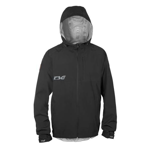 TSG MTB Regenjacke Rain Drop Light schwarz