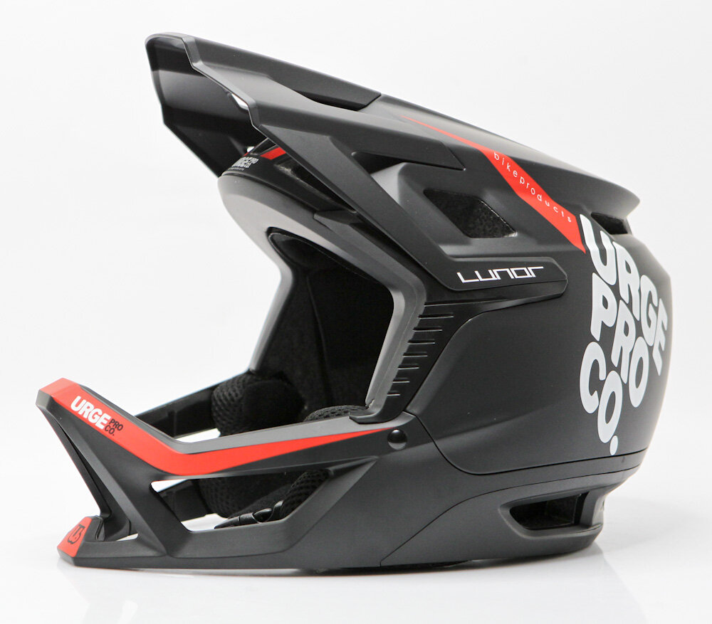 URGE Lunar Enduro Helm schwarz