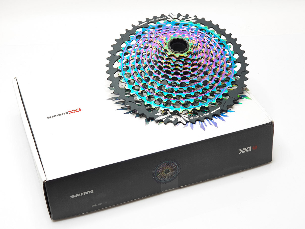 SRAM XX1 Eagle XG-1299 Kassette gold/copper/rainbow