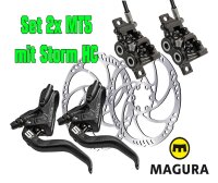 Set Magura MT5 + Storm HC Bremsscheiben