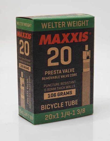 Maxxis Schlauch 20x1 1/4 - 1 3/8 Welter Weight FV Presta
