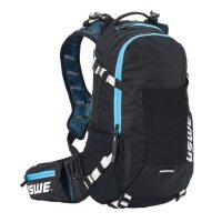 USWE Flow 25L Protektoren Rucksack MTB schwarz-blau