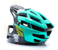 URGE Gringo de la Pampa Enduro MTB-Helm t&uuml;rkis/schwarz