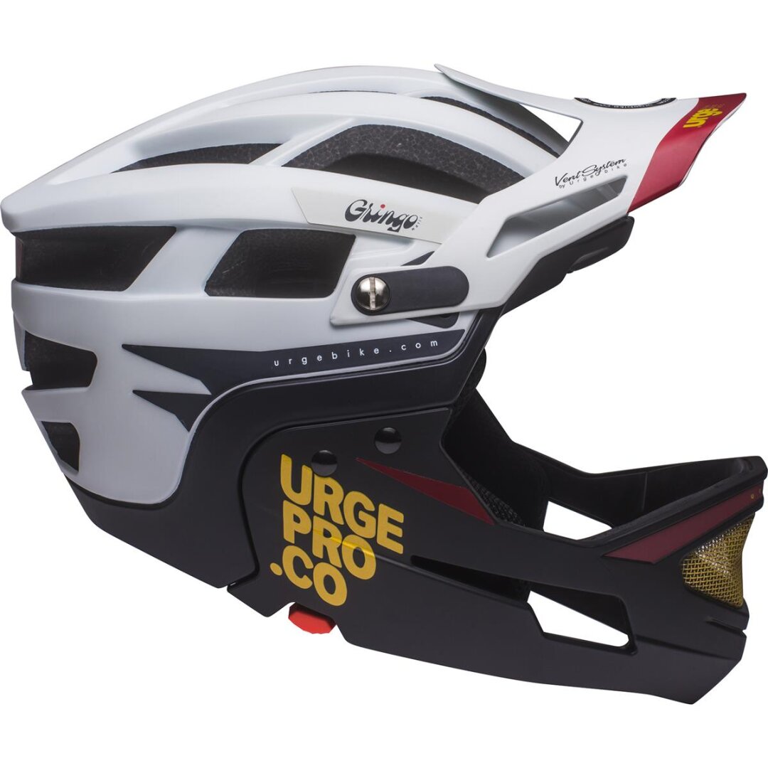 URGE Gringo de la Sierra Enduro MTB-Helm weiss/schwarz