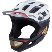 URGE Gringo de la Pampa Enduro MTB-Helm weiss/schwarz