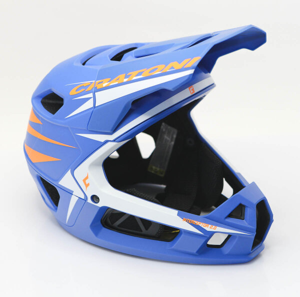 Cratoni Fullface MTB-Helm Interceptor 2.0 blau