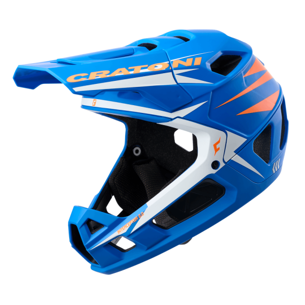 Cratoni Interceptor 2.0 Fullface MTB-Helm blau