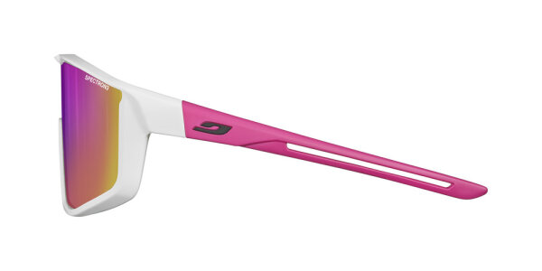 JULBO Fury S - Spectron 3 Kinder-MTB-Brille weiss-rosa