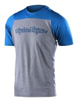 Troy Lee Designs Skyline Kurzarm-MTB-Jersey Signature blau