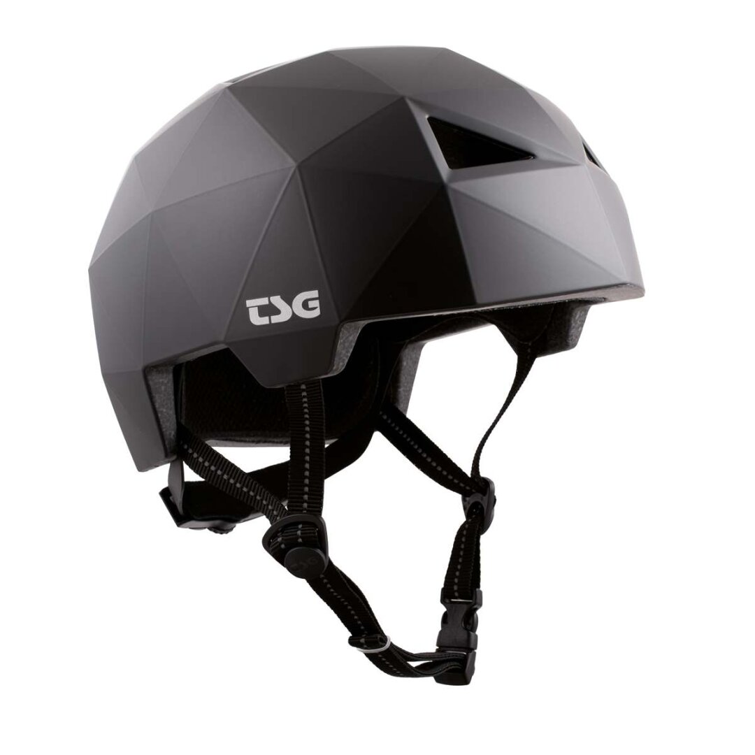 TSG Geo Solid Color black MTB-Helm